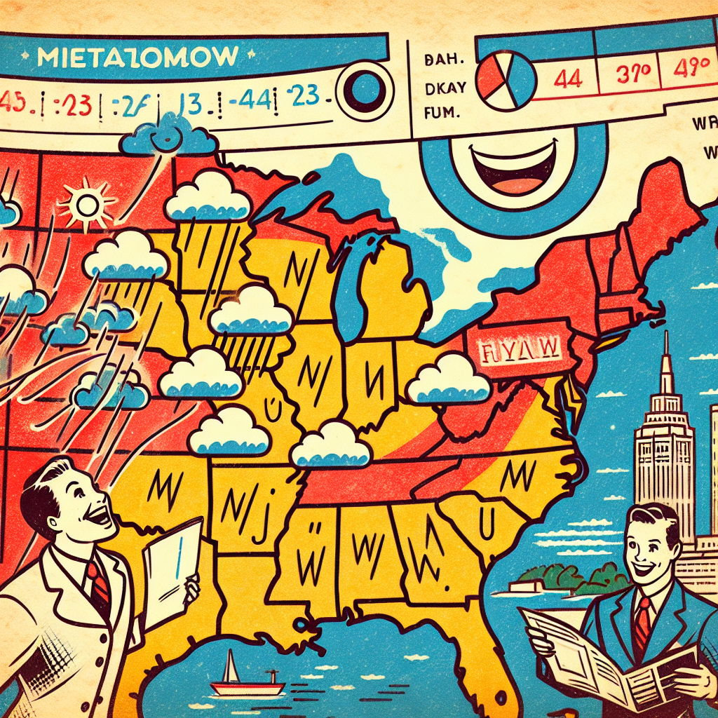 Анализ Прогнозов Погоды в Милуоки и Вашингтоне: Сравнение и Тенденции