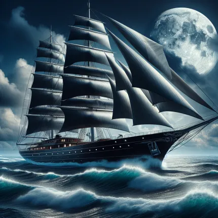 Яхта "Черная жемчужина": Символ роскоши и инноваций